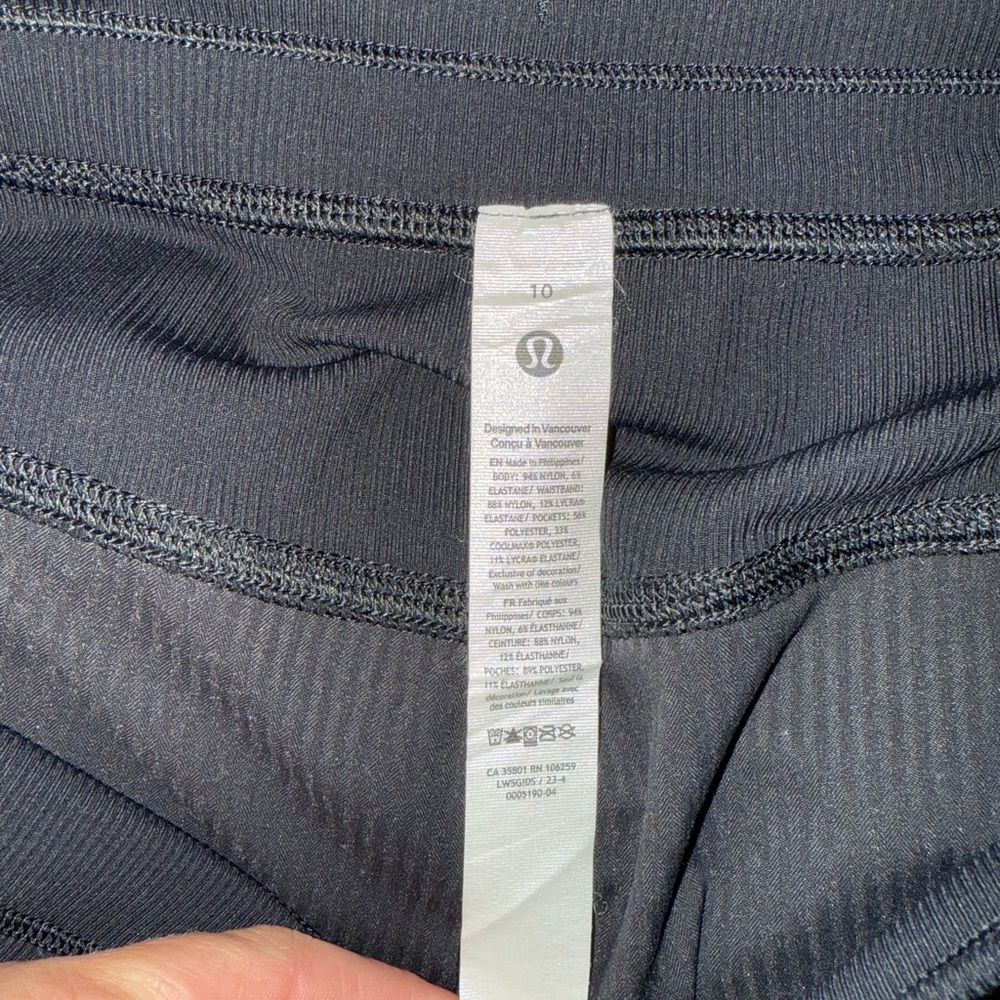 Lulu Dance Studio Mid-Rise Pants sz 10 short NWOT FREE SHIPPING - Picture 9 of 9